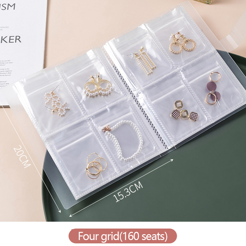 Simple Style Solid Color PVC Transparent Jewelry Packaging Bags display picture 8