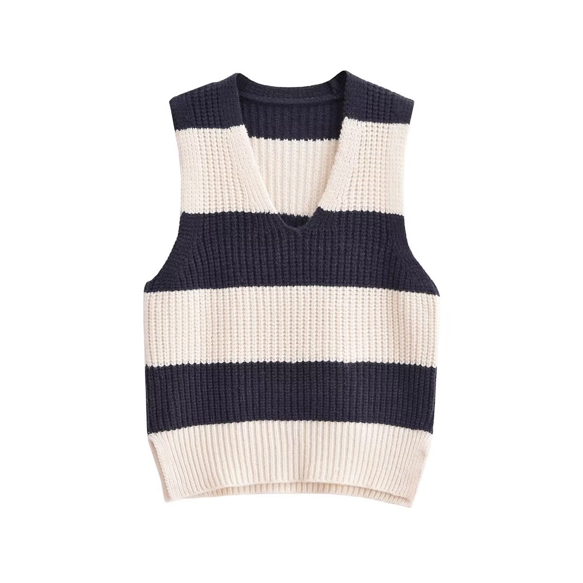 Women's Vest Tank Tops Casual Stripe display picture 1