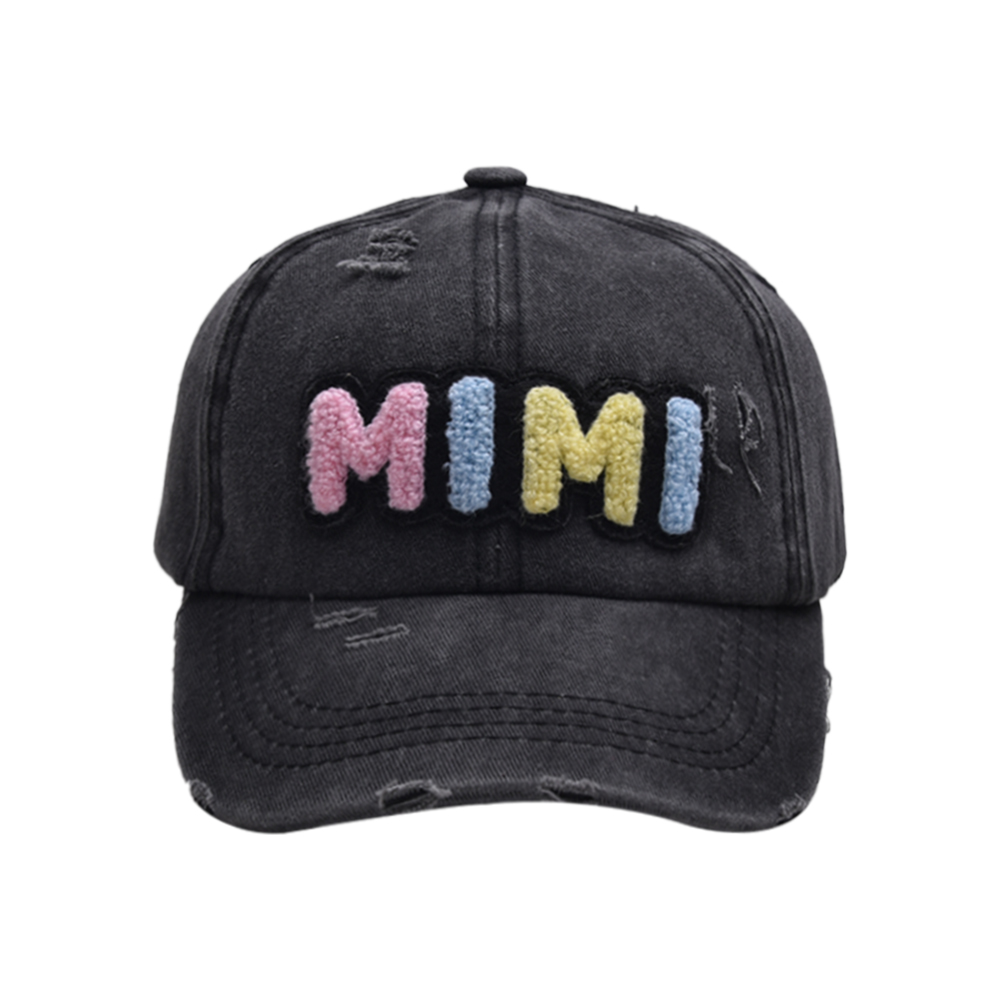Mother&Daughter Mother&Son Simple Style Letter Embroidery Letter Embroidery Curved Eaves Baseball Cap display picture 12
