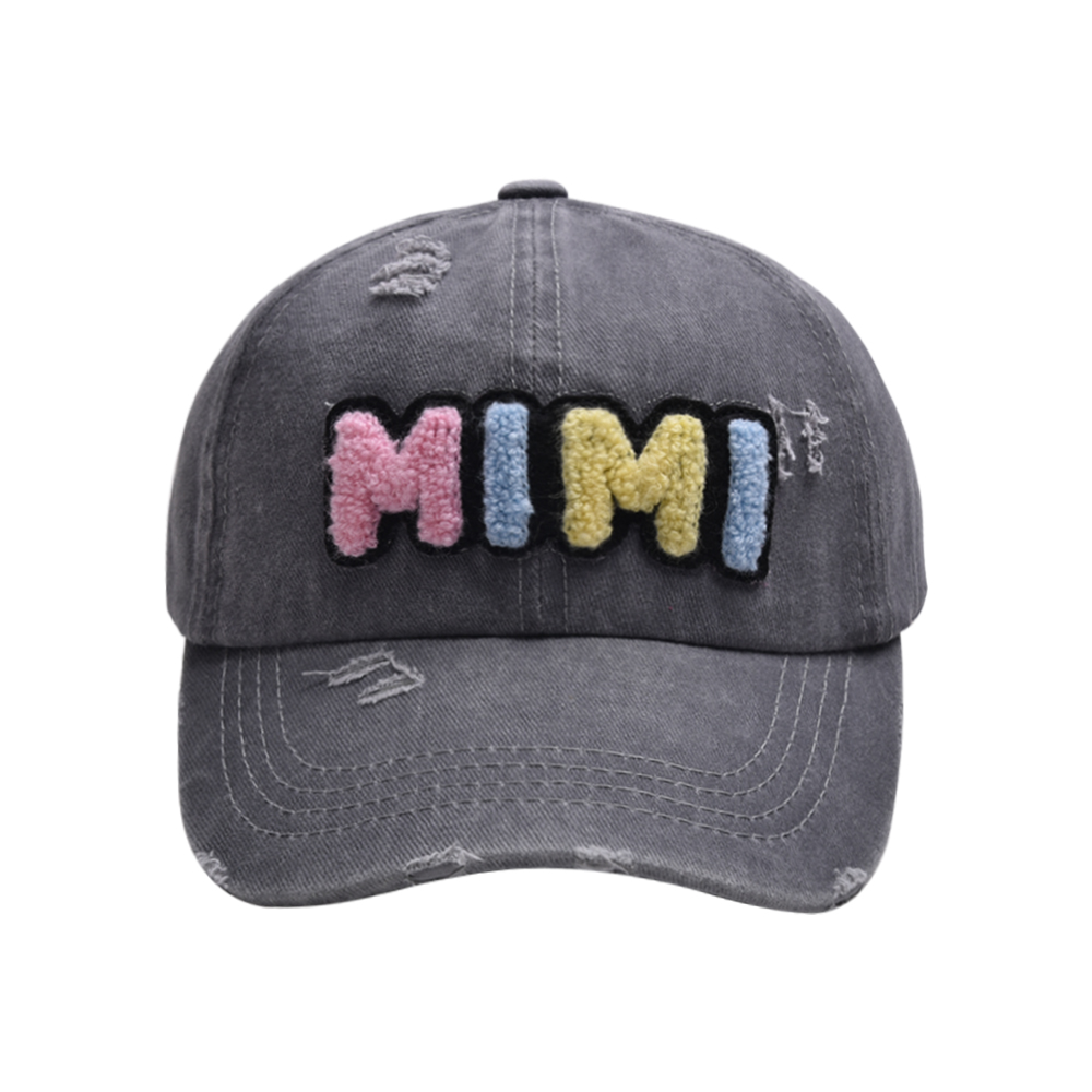 Mother&Daughter Mother&Son Simple Style Letter Embroidery Letter Embroidery Curved Eaves Baseball Cap display picture 15