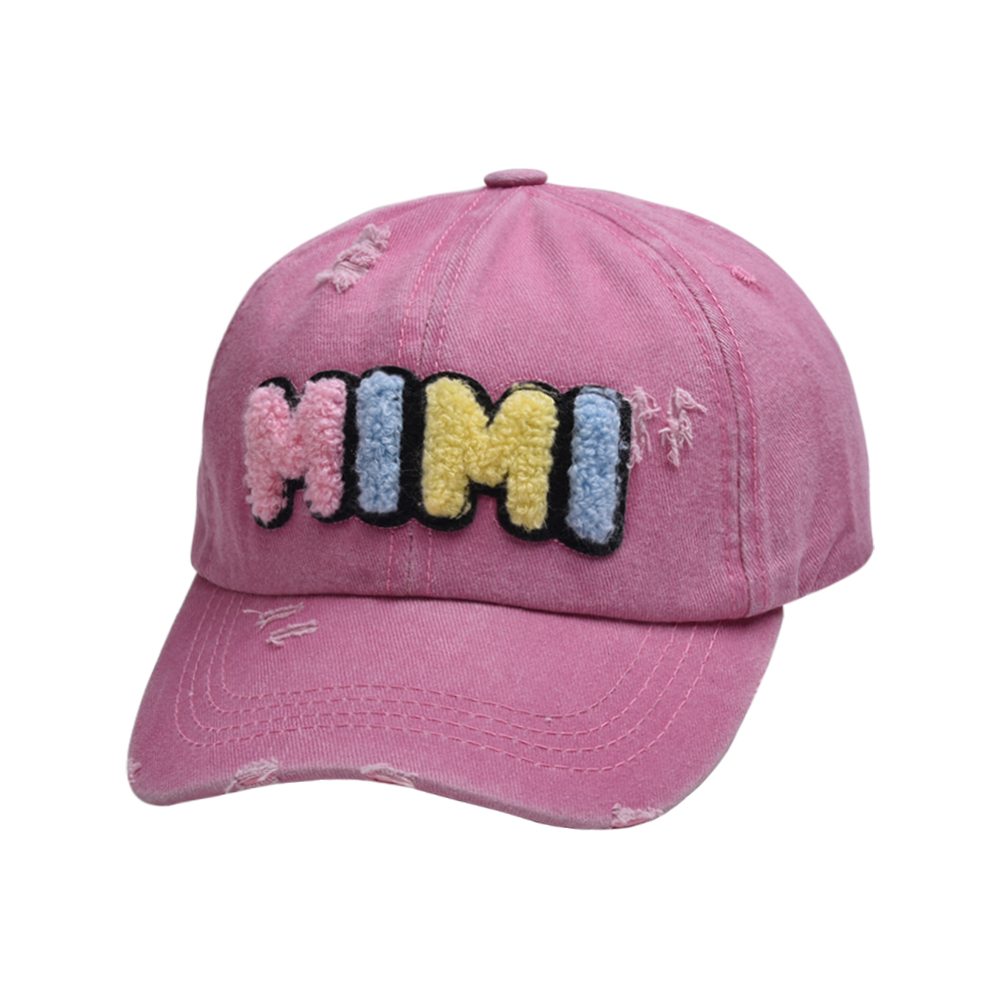 Mother&Daughter Mother&Son Simple Style Letter Embroidery Letter Embroidery Curved Eaves Baseball Cap display picture 19