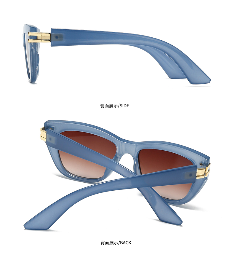 Modern Style Geometric Pc Square Patchwork Full Frame Women's Sunglasses display picture 8