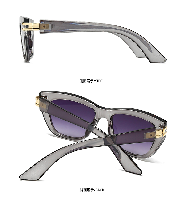 Modern Style Geometric Pc Square Patchwork Full Frame Women's Sunglasses display picture 12