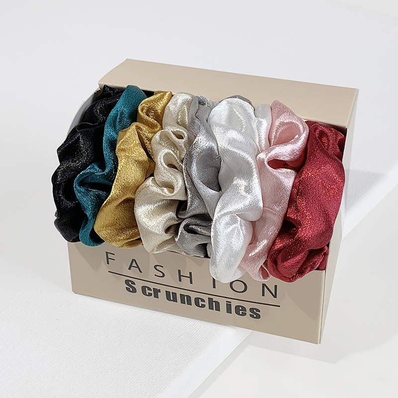 Women's Cute Sweet Solid Color Cloth Hair Tie display picture 17