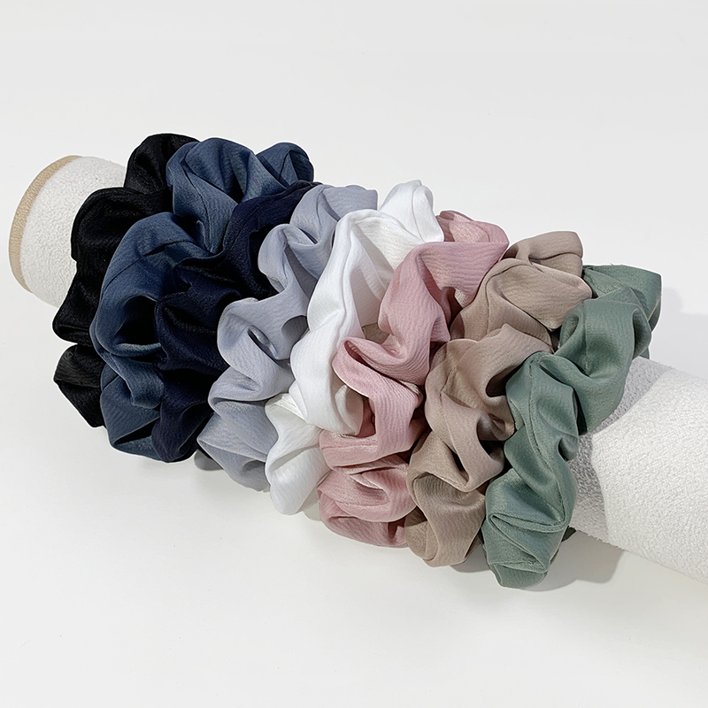 Women's Cute Sweet Solid Color Cloth Hair Tie display picture 13