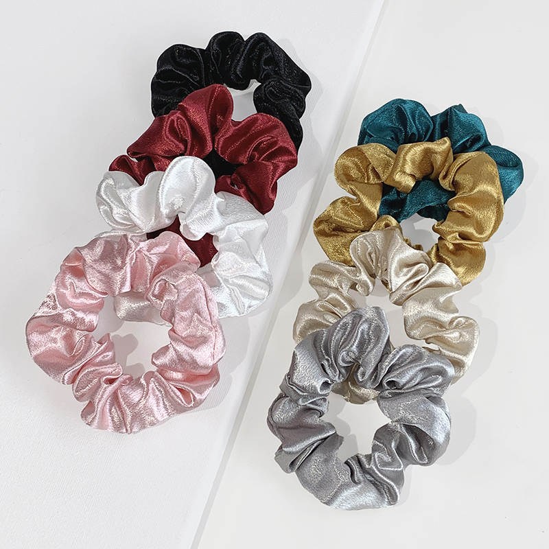 Women's Cute Sweet Solid Color Cloth Hair Tie display picture 7