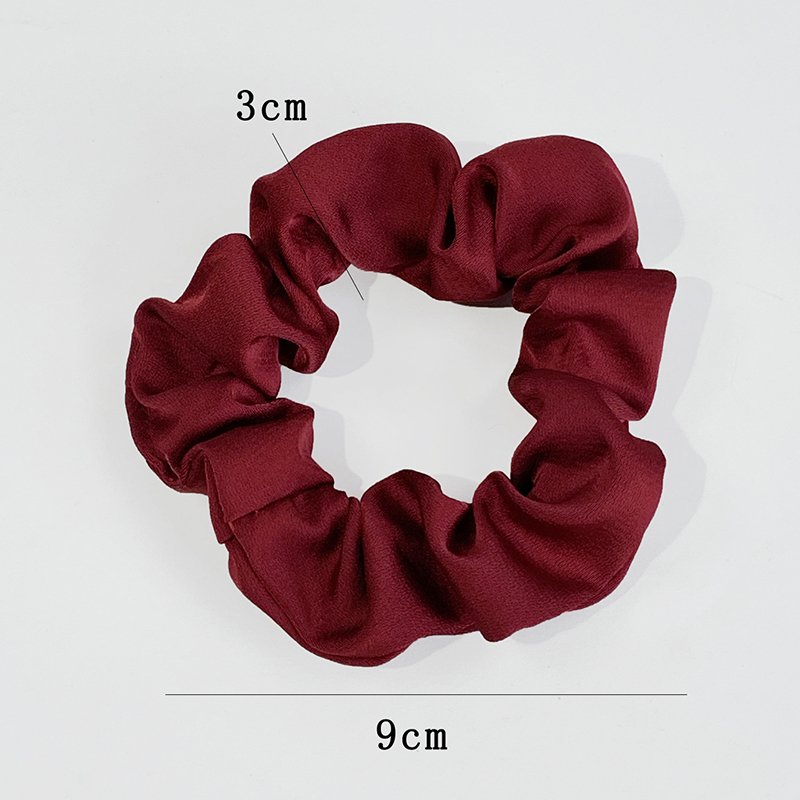 Women's Cute Sweet Solid Color Cloth Hair Tie display picture 18