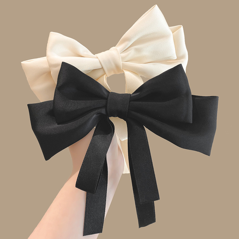 Women's Simple Style Classic Style Bow Knot Cloth Hair Clip display picture 5
