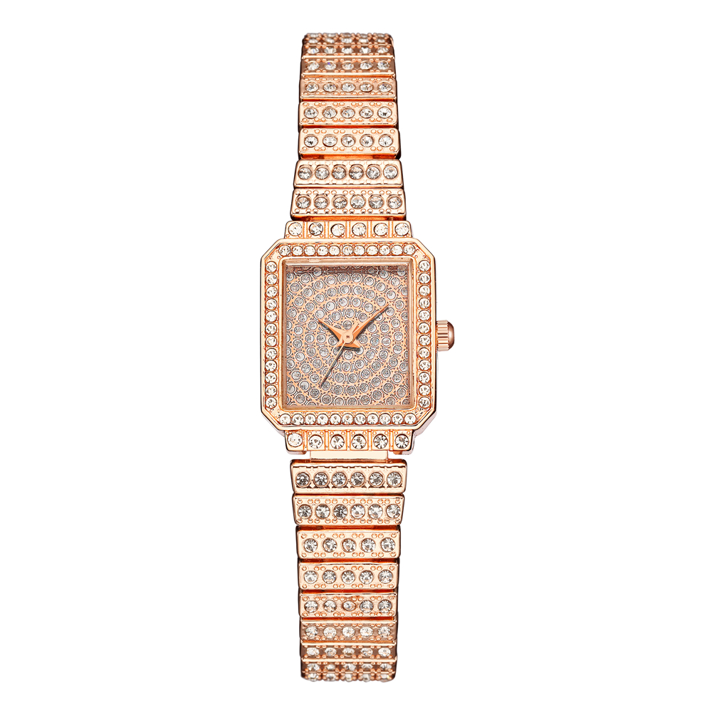 Einfacher Stil Glänzend Einfarbig Hufeisenschnalle Quarz Frauen Uhren display picture 7