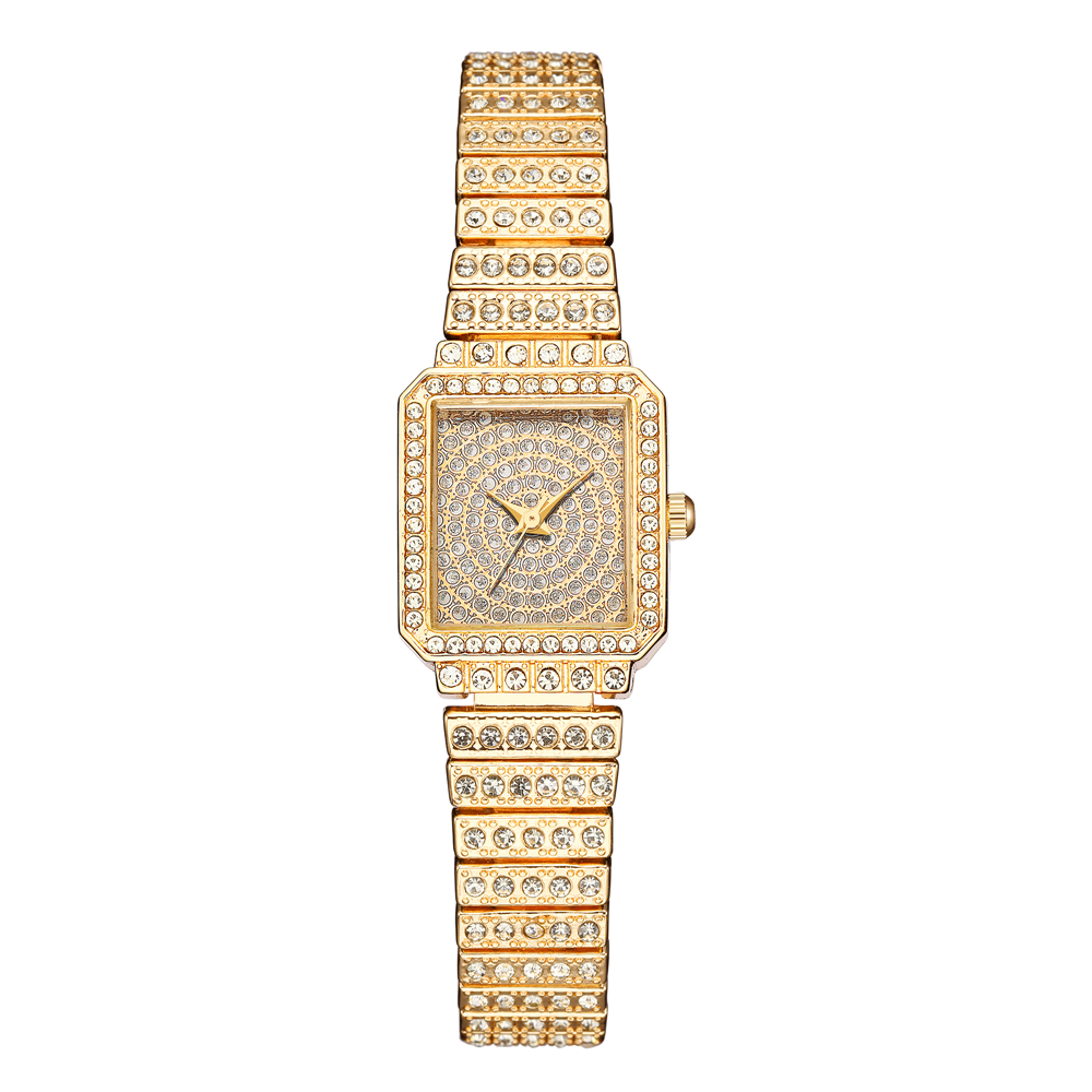 Einfacher Stil Glänzend Einfarbig Hufeisenschnalle Quarz Frauen Uhren display picture 8