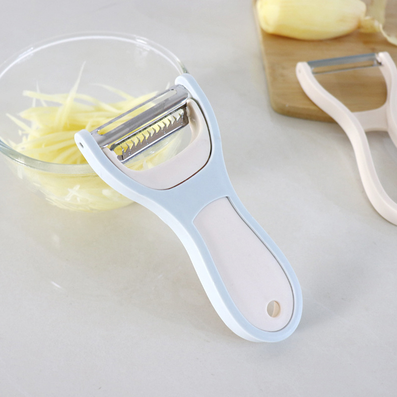 Simple Style Solid Color Stainless Steel Plastic Peeler 1 Piece display picture 2