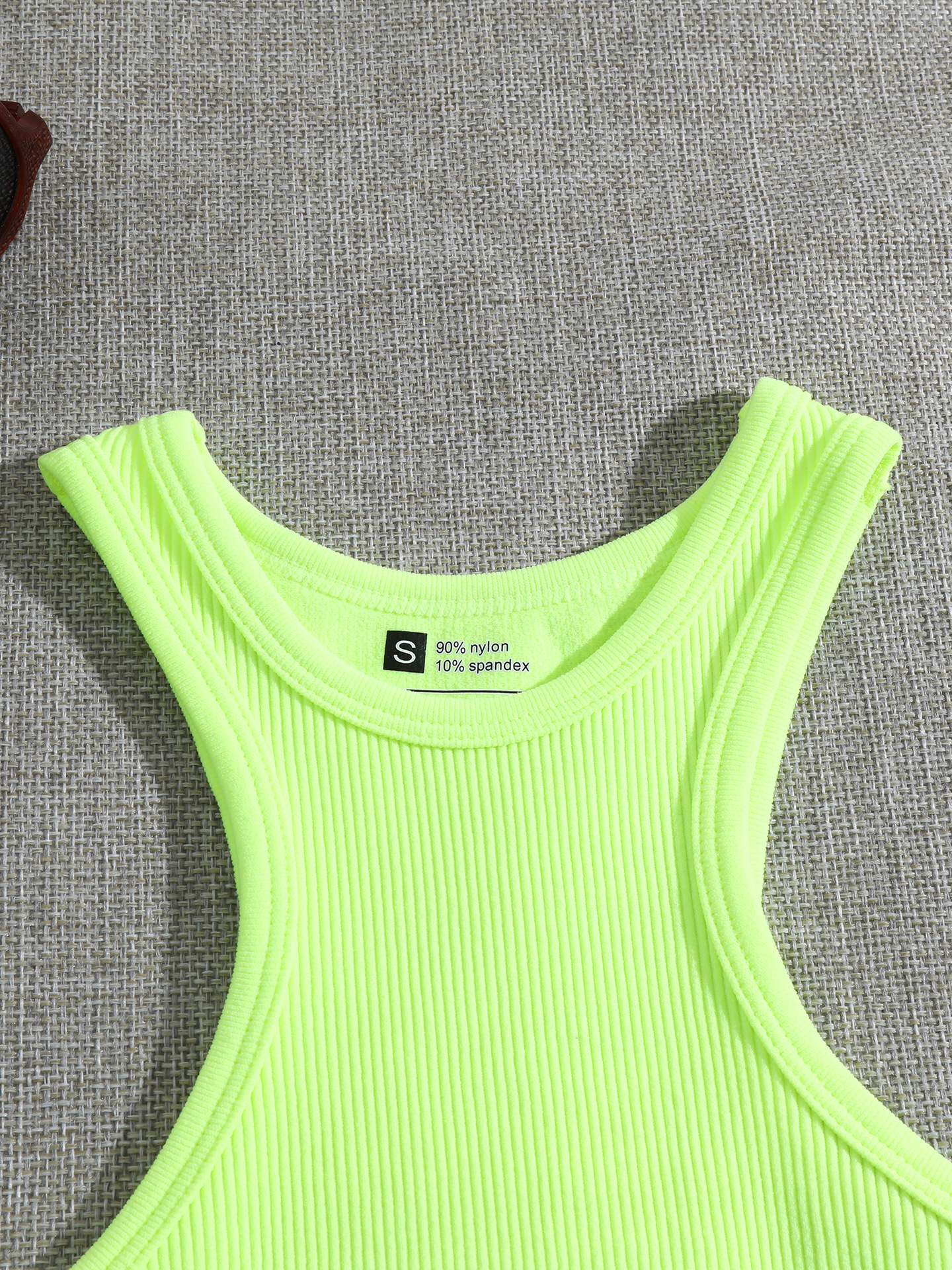 Women's Racerback Tank Tops Tank Tops Vacation Solid Color display picture 39
