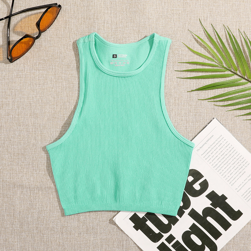 Women's Blouse Tank Tops Vacation Solid Color display picture 16