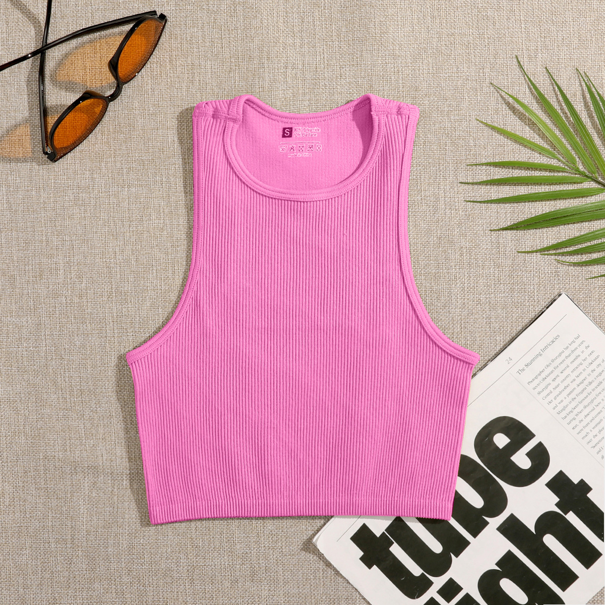 Women's Blouse Tank Tops Vacation Solid Color display picture 21