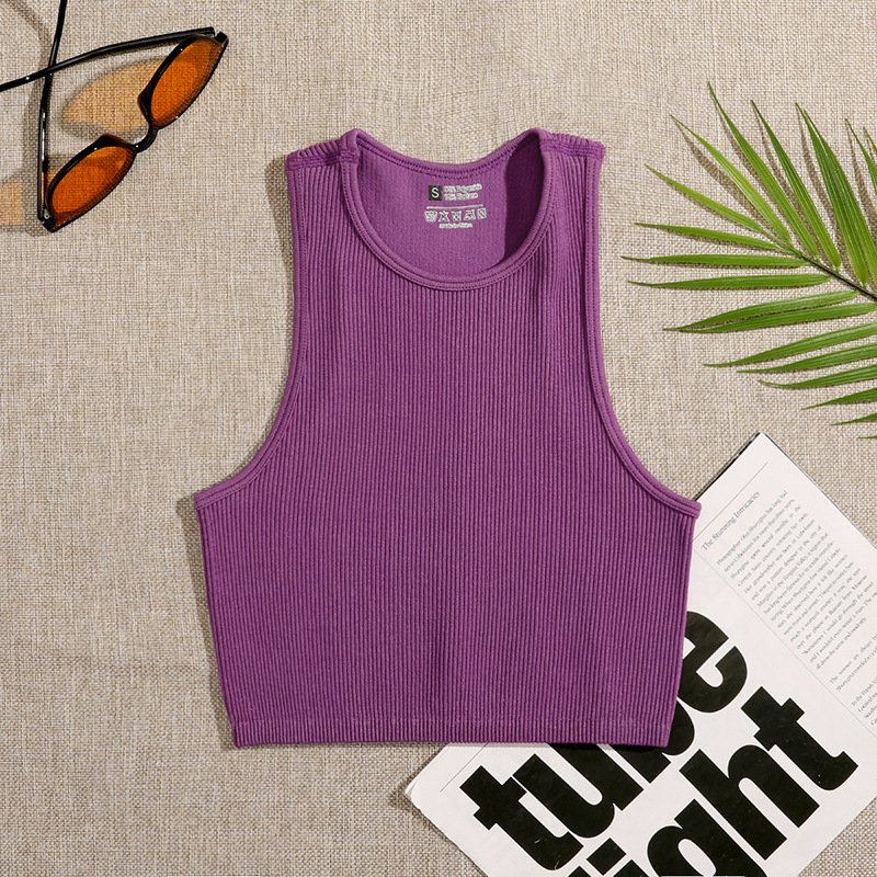 Women's Blouse Tank Tops Vacation Solid Color display picture 18