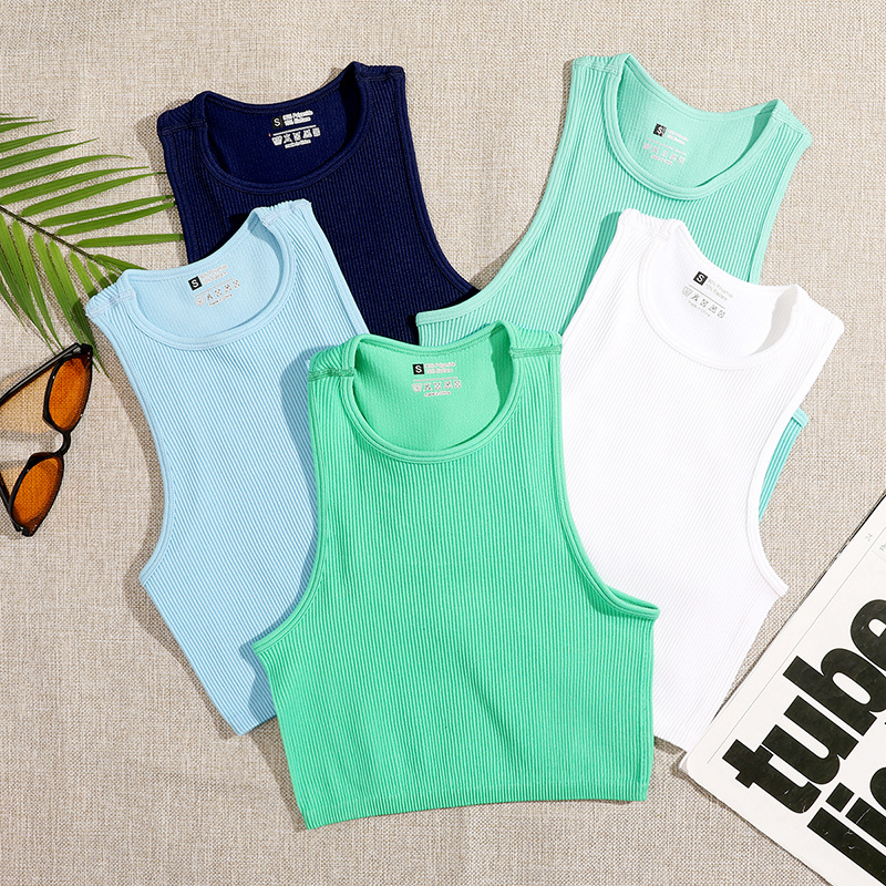 Women's Blouse Tank Tops Vacation Solid Color display picture 22