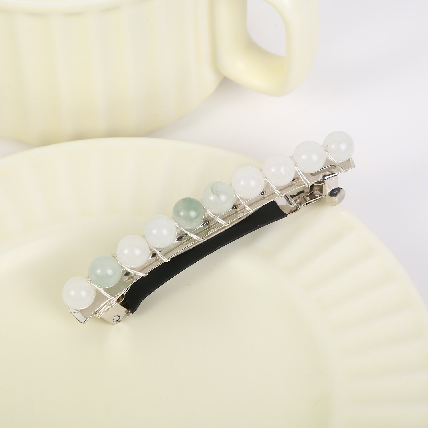Women's Simple Style Classic Style Color Block Alloy Inlay Gem Crystal Hair Clip display picture 8