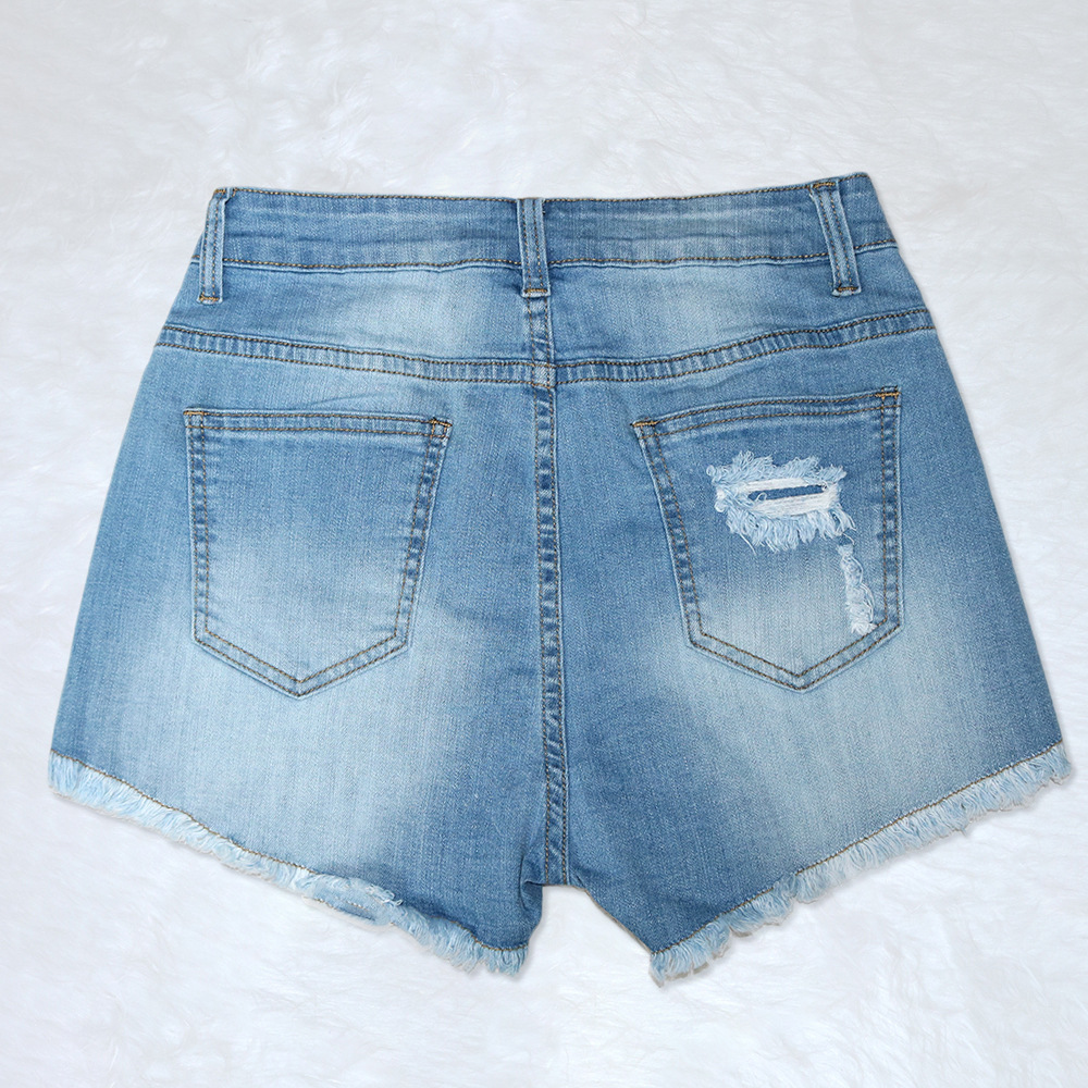 Women's Street Casual Solid Color Shorts Jeans display picture 26