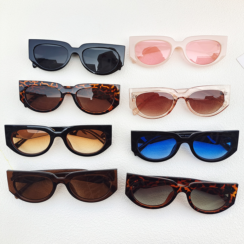 IG Style Streetwear Solid Color Pc Resin Special-Shaped Mirror Full Frame Women's Sunglasses display picture 5