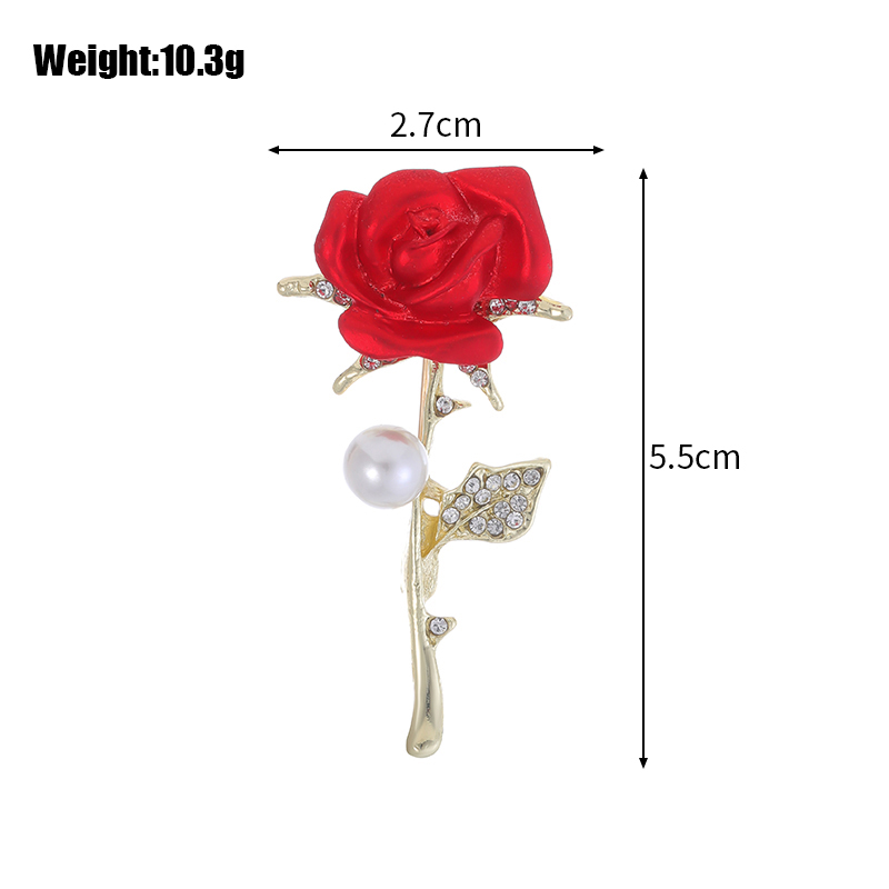 IG Style Human Leaf Flower Alloy Inlay Rhinestones Unisex Brooches display picture 6