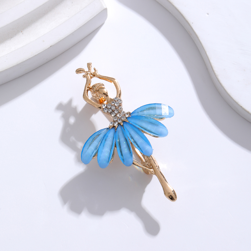 IG Style Human Leaf Flower Alloy Inlay Rhinestones Unisex Brooches display picture 9