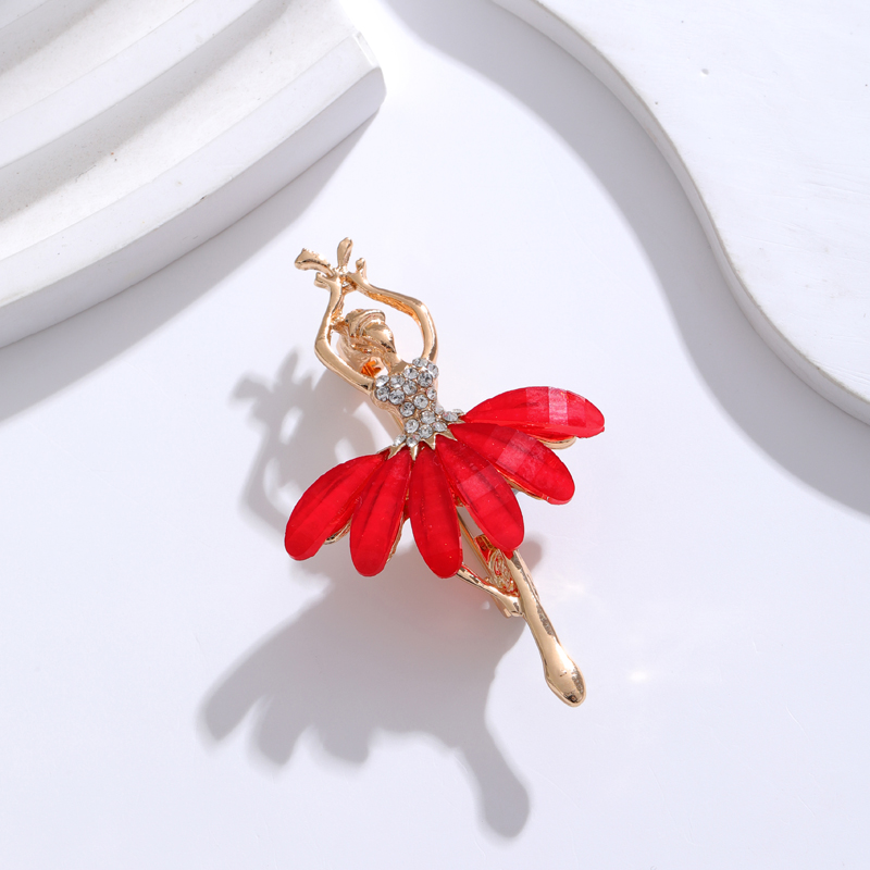 IG Style Human Leaf Flower Alloy Inlay Rhinestones Unisex Brooches display picture 11