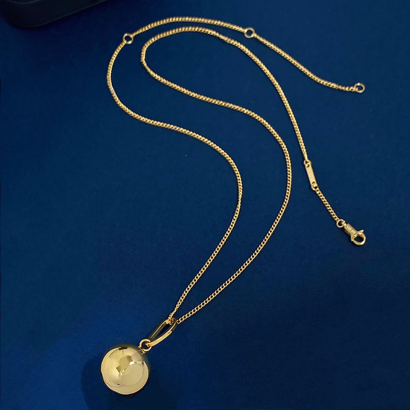 Cobre Chapados en oro de 18k Estilo Simple Estilo Clásico Ronda Aretes Collar display picture 3