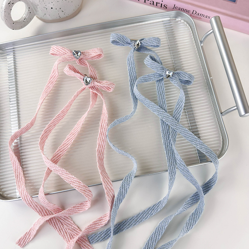 Women's Casual Cute Bow Knot Cloth Hair Clip display picture 3