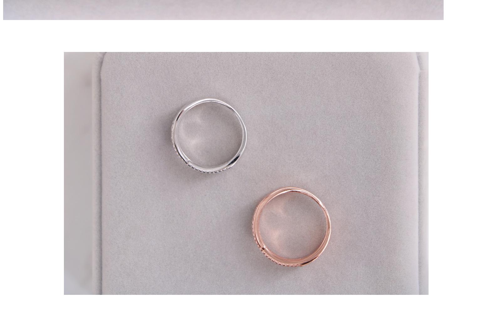 Wholesale Simple Style Geometric Copper Plating Inlay Zircon Rings display picture 5