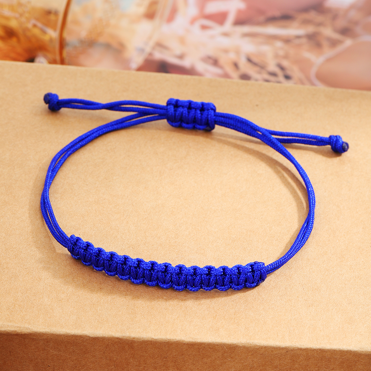Lässig Einfacher Stil Knoten Seil Unisex Kordelzug Armbänder display picture 6