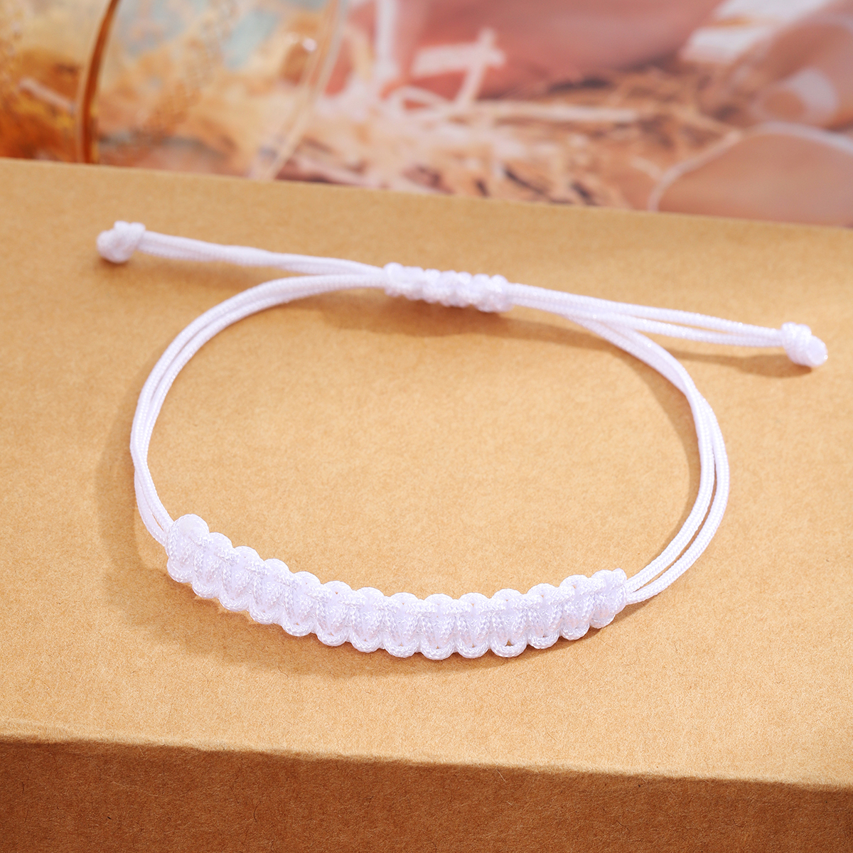 Casual Simple Style Knot Rope Unisex Drawstring Bracelets display picture 3