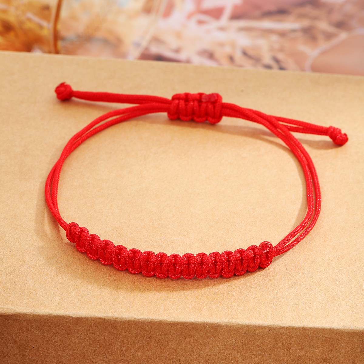 Lässig Einfacher Stil Knoten Seil Unisex Kordelzug Armbänder display picture 8