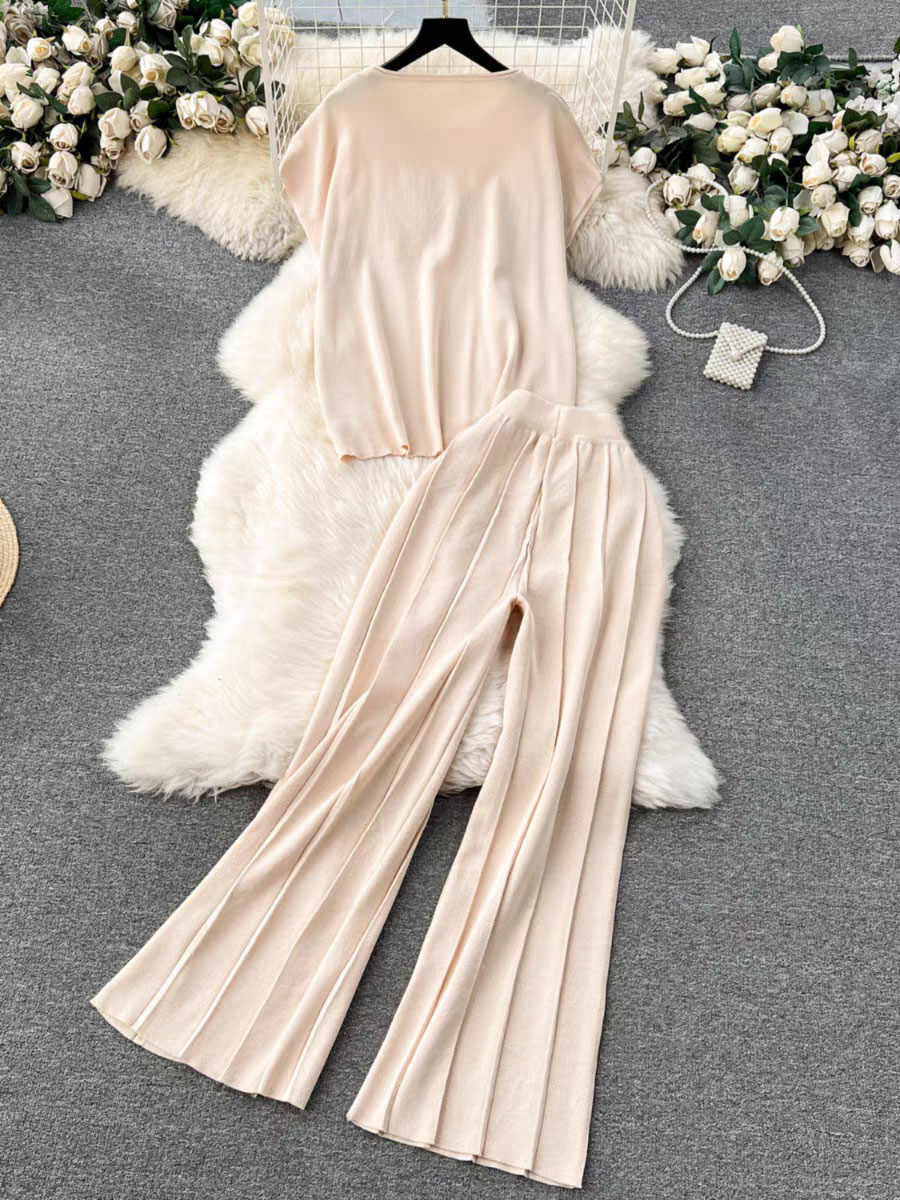 Daily Women's Casual Solid Color Polyester Pants Sets Pants Sets display picture 4