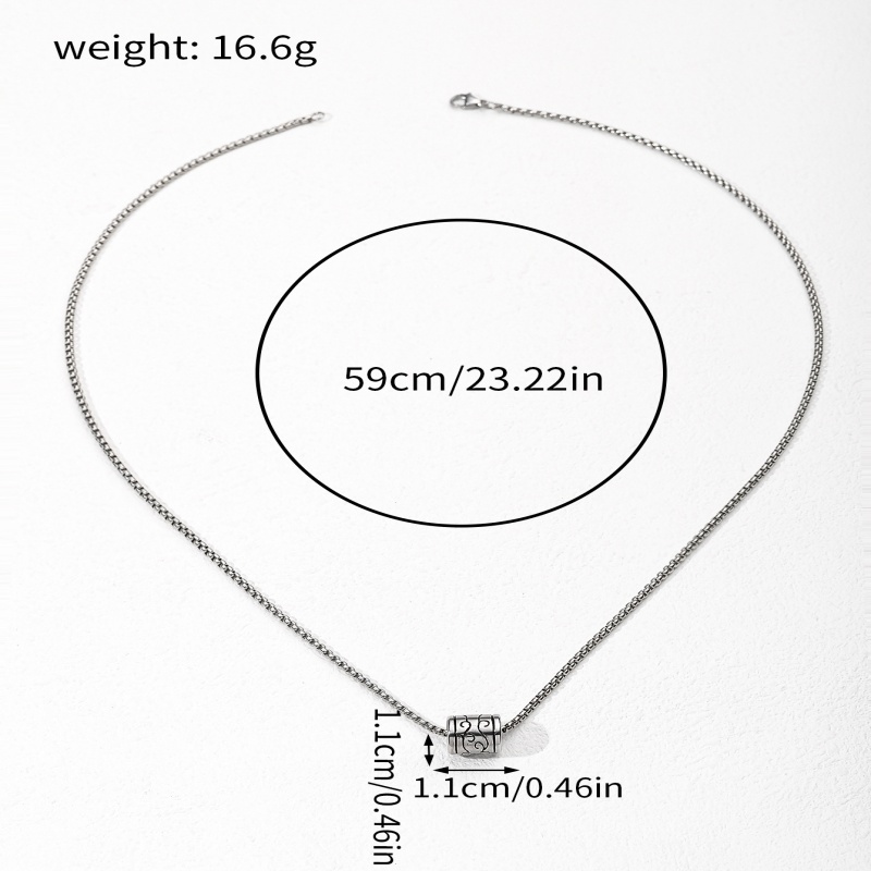 304 Stainless Steel Preppy Style Simple Style Asymmetrical Heart Shape Pendant Necklace display picture 2