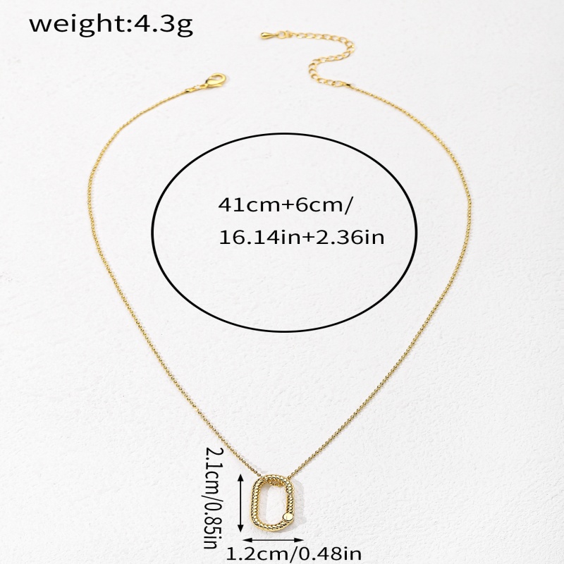 304 Stainless Steel 18K Gold Plated Rock Tropical Plating Geometric Pendant Necklace display picture 5