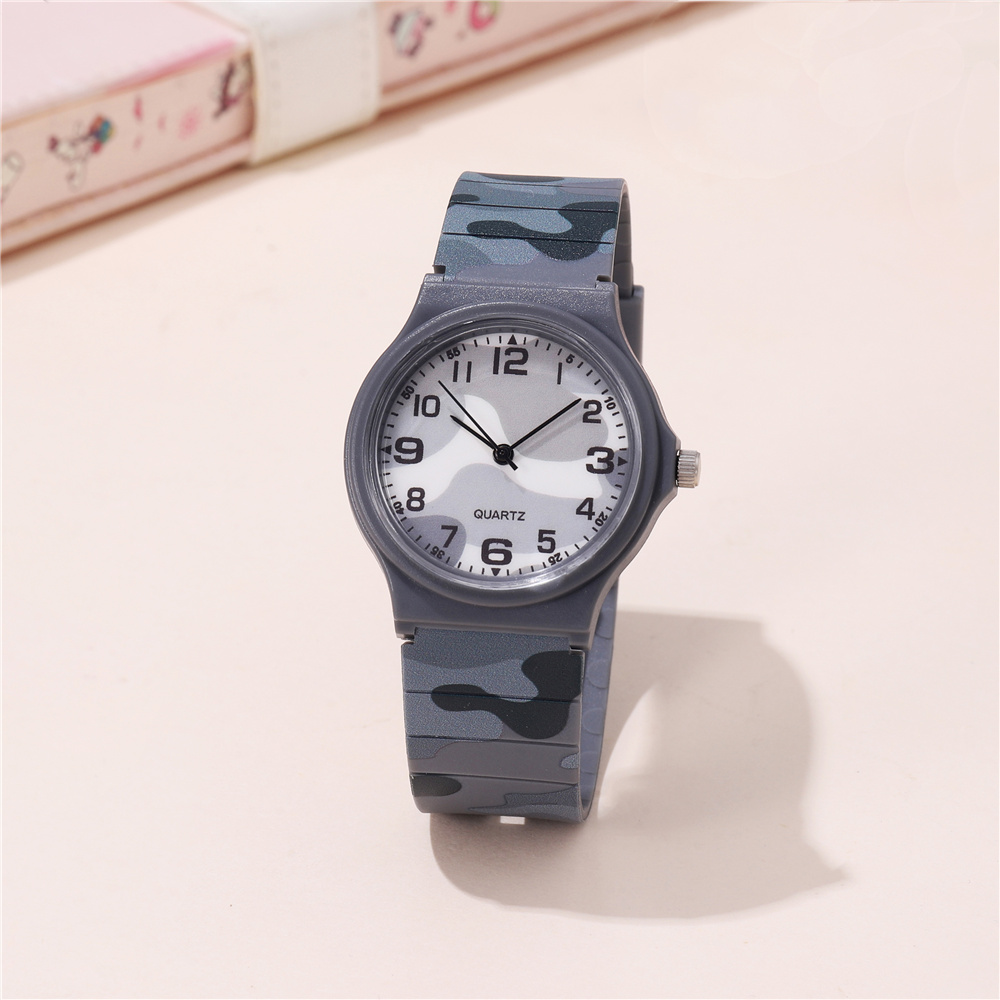 Simple Style Classic Style Color Block Buckle Quartz Kids Watches display picture 6