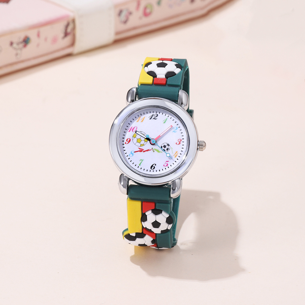 Simple Style Classic Style Color Block Buckle Quartz Kids Watches display picture 10