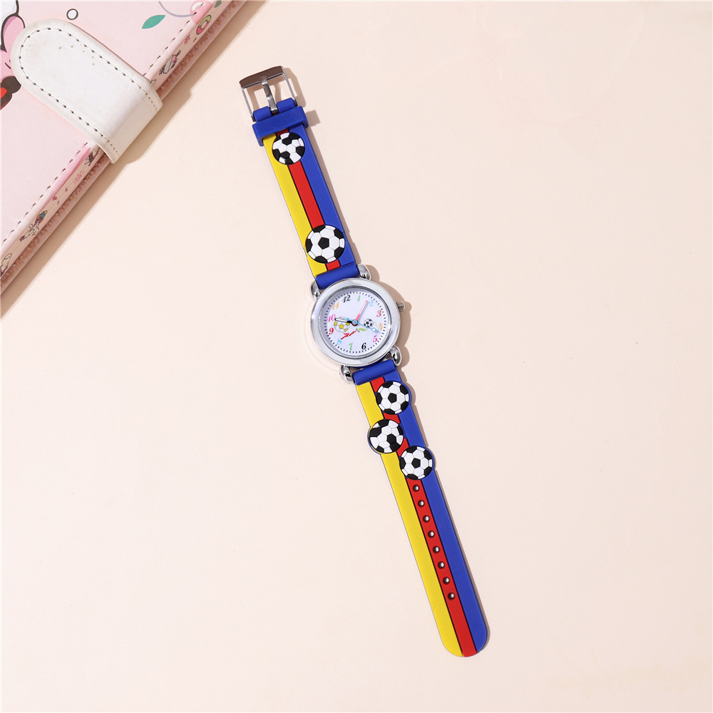 Simple Style Classic Style Color Block Buckle Quartz Kids Watches display picture 12