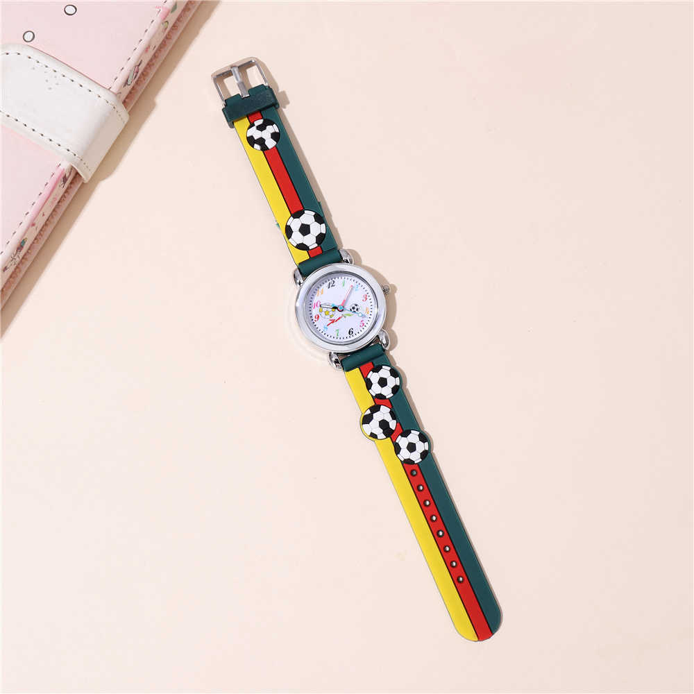 Simple Style Classic Style Color Block Buckle Quartz Kids Watches display picture 14
