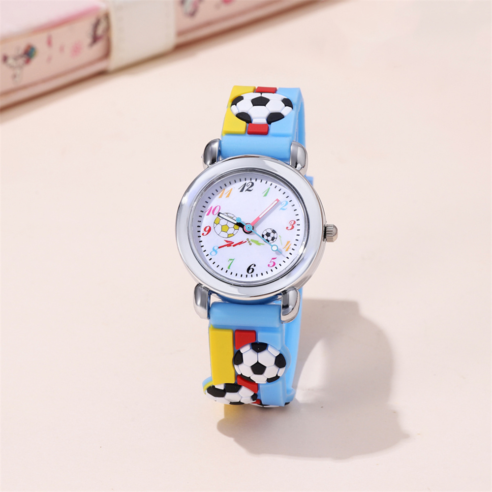Simple Style Classic Style Color Block Buckle Quartz Kids Watches display picture 11
