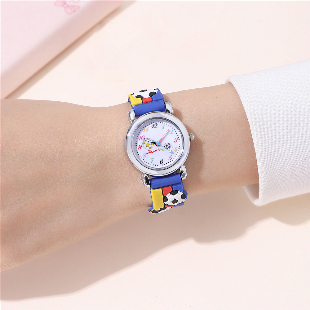 Simple Style Classic Style Color Block Buckle Quartz Kids Watches display picture 4