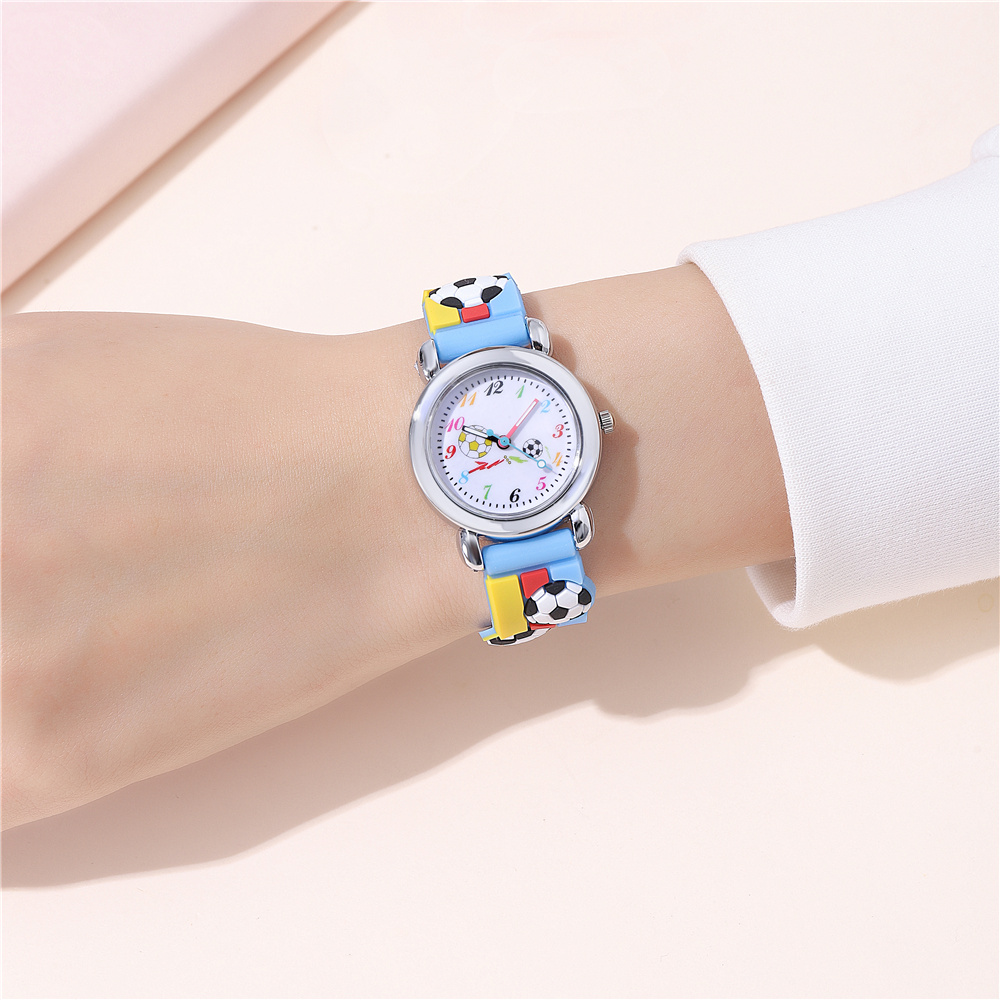 Simple Style Classic Style Color Block Buckle Quartz Kids Watches display picture 3