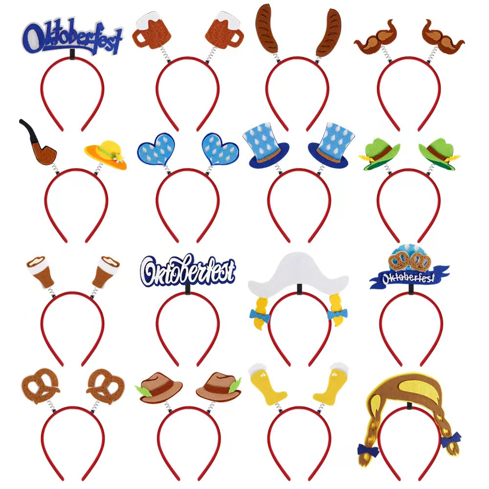 Oktoberfest Geometric Plastic Party Carnival Hair Band display picture 20