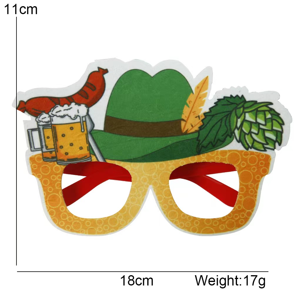 Oktoberfest Beer Letter Plastic Party Carnival Party Glasses display picture 1