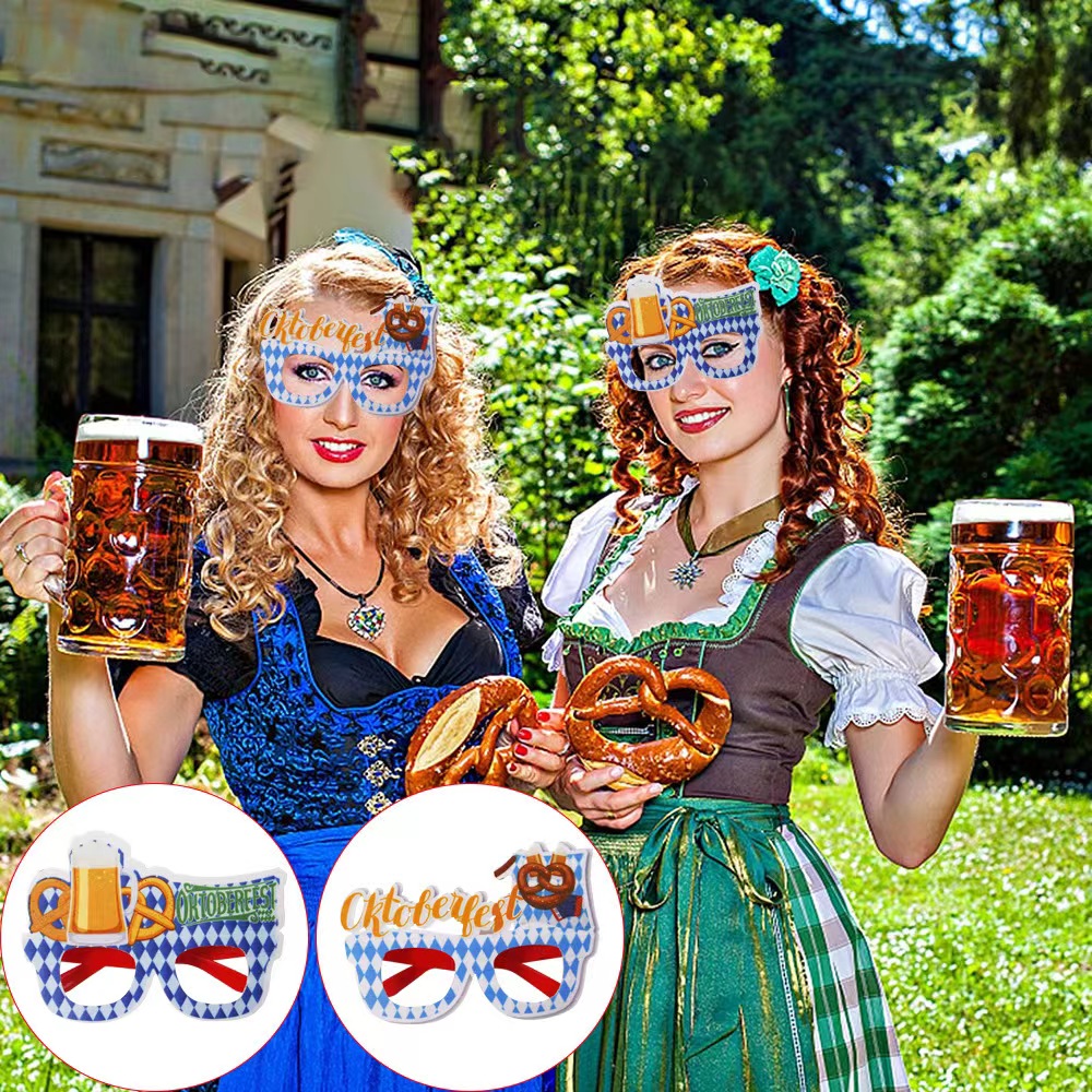 Oktoberfest Beer Letter Plastic Party Carnival Party Glasses display picture 27