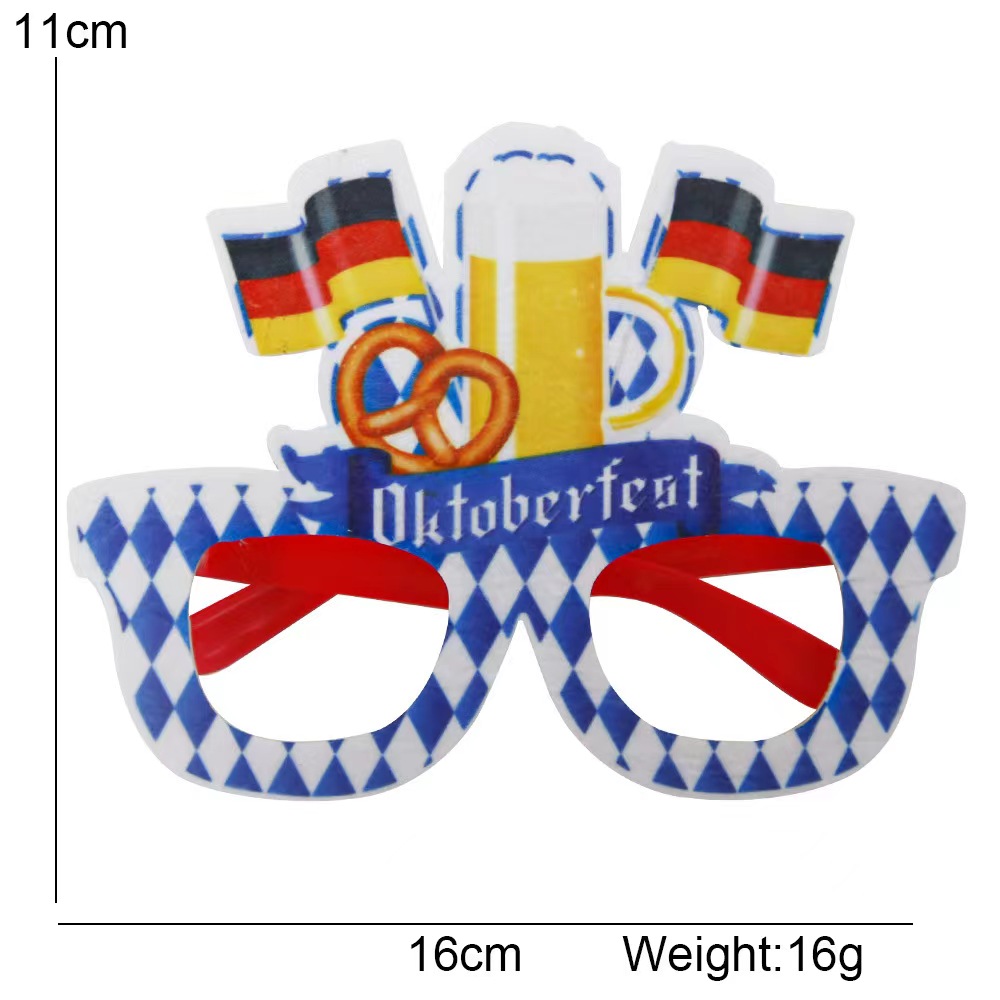 Oktoberfest Beer Letter Plastic Party Carnival Party Glasses display picture 3