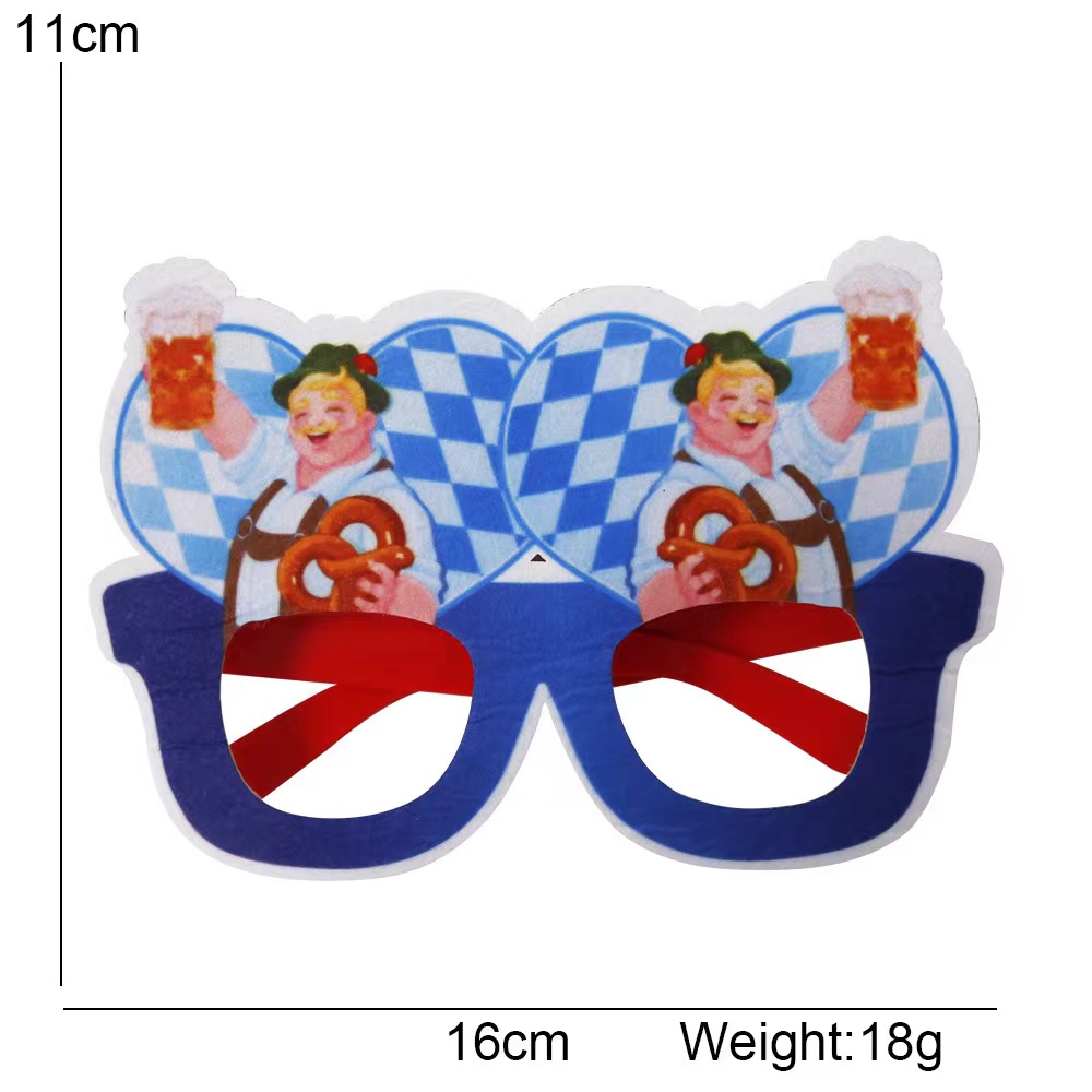 Oktoberfest Beer Letter Plastic Party Carnival Party Glasses display picture 4