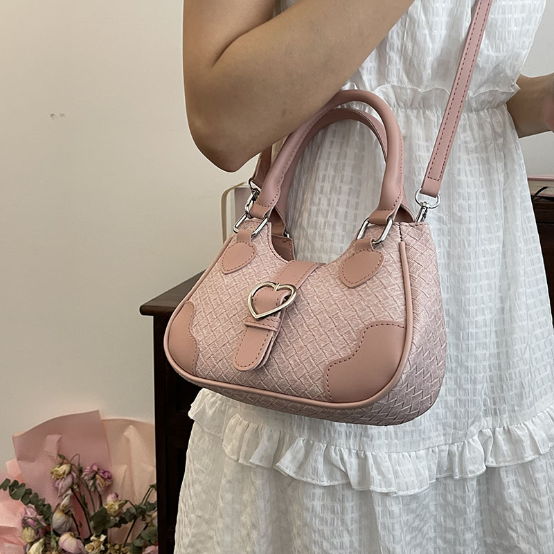 Women's Pu Leather Solid Color Classic Style Sewing Thread Square Zipper Handbag display picture 21