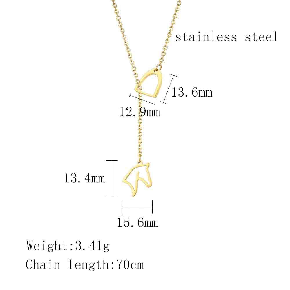 304 Stainless Steel 18K Gold Plated IG Style Classic Style Commute Plating Animal Heart Shape Feather Pendant Necklace display picture 37
