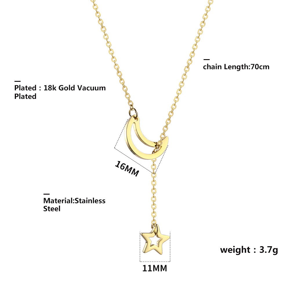304 Stainless Steel 18K Gold Plated IG Style Classic Style Commute Plating Animal Heart Shape Feather Pendant Necklace display picture 36